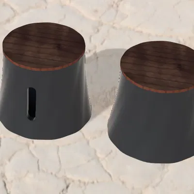 Bộ đôi hũ trang trí nhỏ xinh - Giải pháp decor tối giản bằng 3D printing