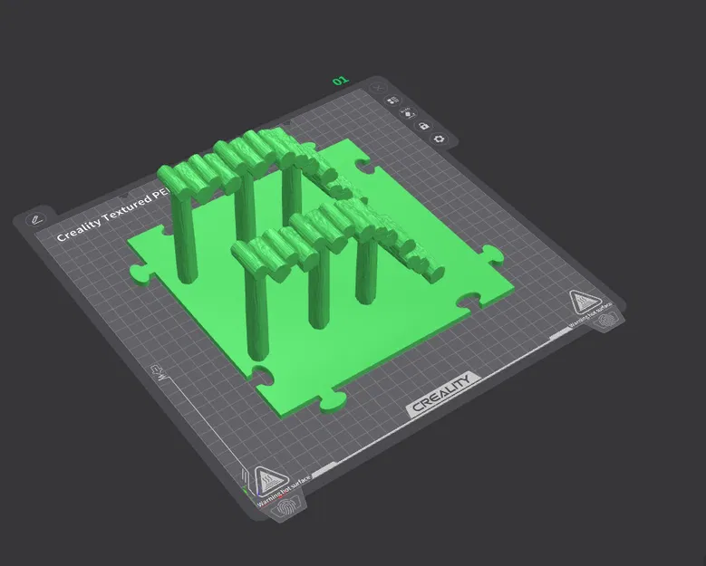 Mô hình tiểu cảnh cầu gỗ cho xe RC TRX4M SCX24 Scale Park - Image 1