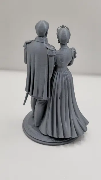 Tượng Cặp Đôi Hoàng Gia – Tuyệt Tác Điêu Khắc Lãng Mạn Kiểu Bridgerton - Image 3