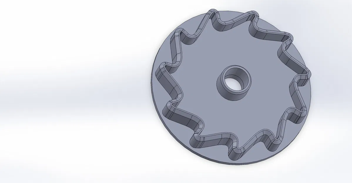 Khuôn cắt bánh quy hình lưỡi cưa - Saw blade cookie cutter - Image 1