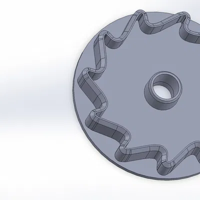 Khuôn cắt bánh quy hình lưỡi cưa - Saw blade cookie cutter