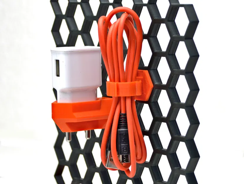 Đế Gắn Kẹp Compliant Mechanism Cho Honeycomb Wall (HSW) - Dùng Cho Cáp, Bút - Image 2