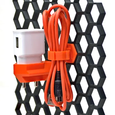 Đế Gắn Kẹp Compliant Mechanism Cho Honeycomb Wall (HSW) - Dùng Cho Cáp, Bút