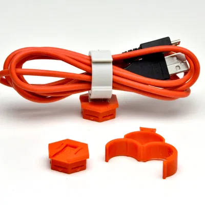 Đế Gắn Kẹp Compliant Mechanism Cho Honeycomb Wall (HSW) - Dùng Cho Cáp, Bút