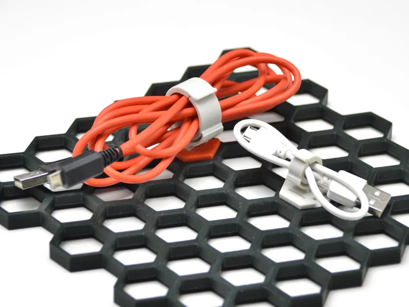 Đế Gắn Kẹp Compliant Mechanism Cho Honeycomb Wall (HSW) - Dùng Cho Cáp, Bút - Image 5