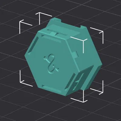 Clip treo tường Honeycomb cơ chế đàn hồi - Không cần support