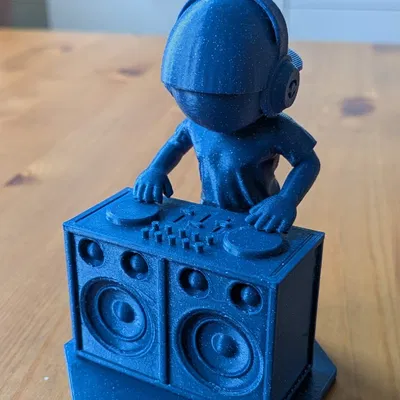 Mô hình DJ Skulptur - Tượng trang trí bàn làm việc độc đáo