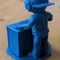 Mô hình DJ Skulptur - Tượng trang trí bàn làm việc độc đáo - Thumbnail 2