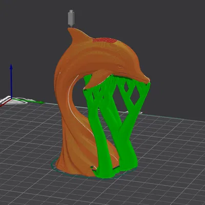 Đế cắm nhang hình cá heo