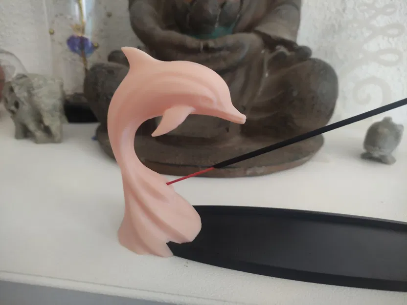 Đế cắm nhang hình cá heo - Image 6