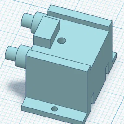 Mẫu gối chắn tàu bê tông tỷ lệ N 1:160 cho sa bàn đường sắt
