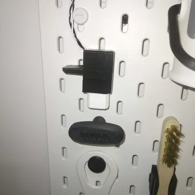 Giá đỡ cảm biến gia tốc (accelerometer) cho bảng treo IKEA Skadis