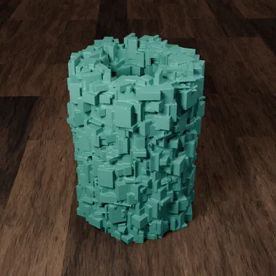 Ống cắm bút phong cách Sci-fi độc đáo cho bàn làm việc