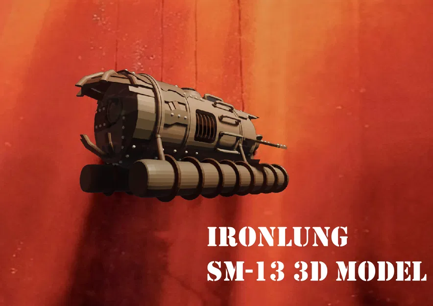 Mô hình 3D SM-13 từ phim Iron Lung (Markiplier) - Image 1