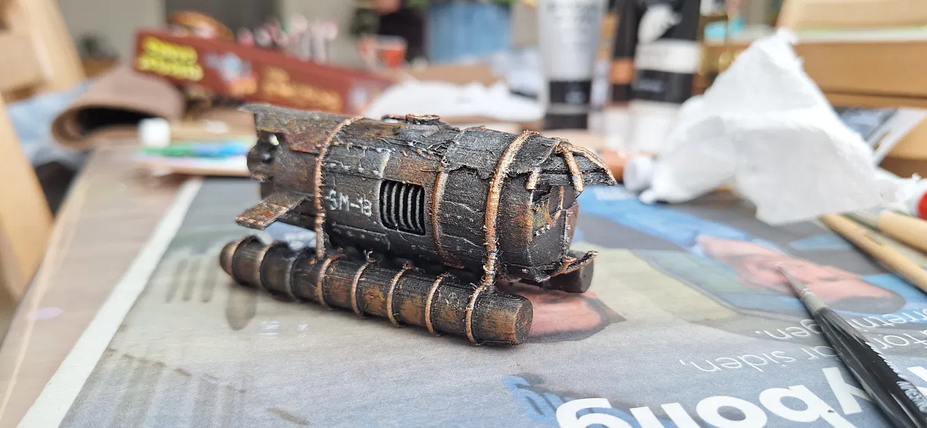 Mô hình 3D SM-13 từ phim Iron Lung (Markiplier) - Image 6