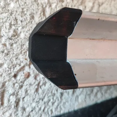 Nắp bịt đầu thanh nhôm baga xe đạp HAKR