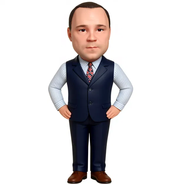 Mô hình nhân vật Boardwalk Empire (Bobbleheads) in 3D cực chất - Image 2