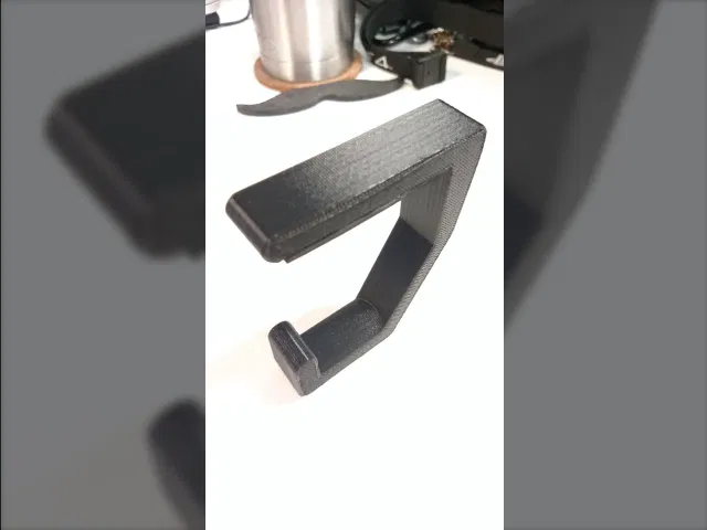 Móc treo túi xách 3D thông minh cho bàn làm việc - Image 1