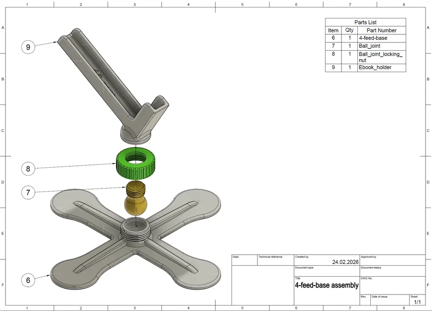 Giá đỡ gắn giường rảnh tay cho máy đọc sách, máy tính bảng & điện thoại - Image 6