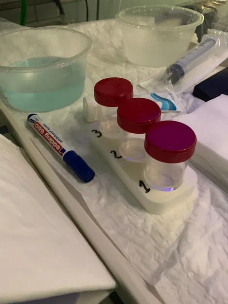 Giá đỡ bình sinh thiết (Biopsy flask holder) - Image 2