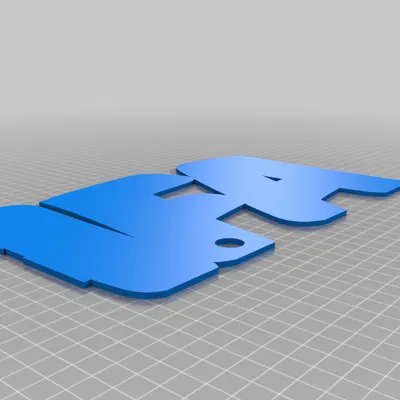 Bảng tên 3D MAFA kèm đèn LED trang trí ấn tượng