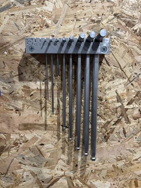 Giá treo bộ lục giác 1.5mm-10mm gắn tường tiện dụng - Image 1