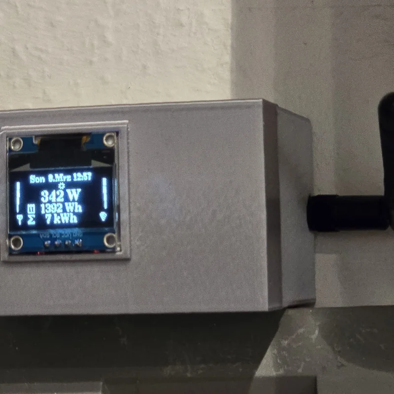 Vỏ hộp in 3D cho ESP32 và màn hình OLED dùng với AhoyDTU