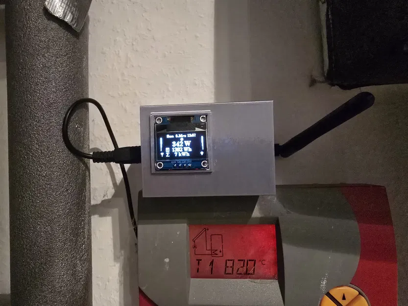 Vỏ hộp in 3D cho ESP32 và màn hình OLED dùng với AhoyDTU - Image 2