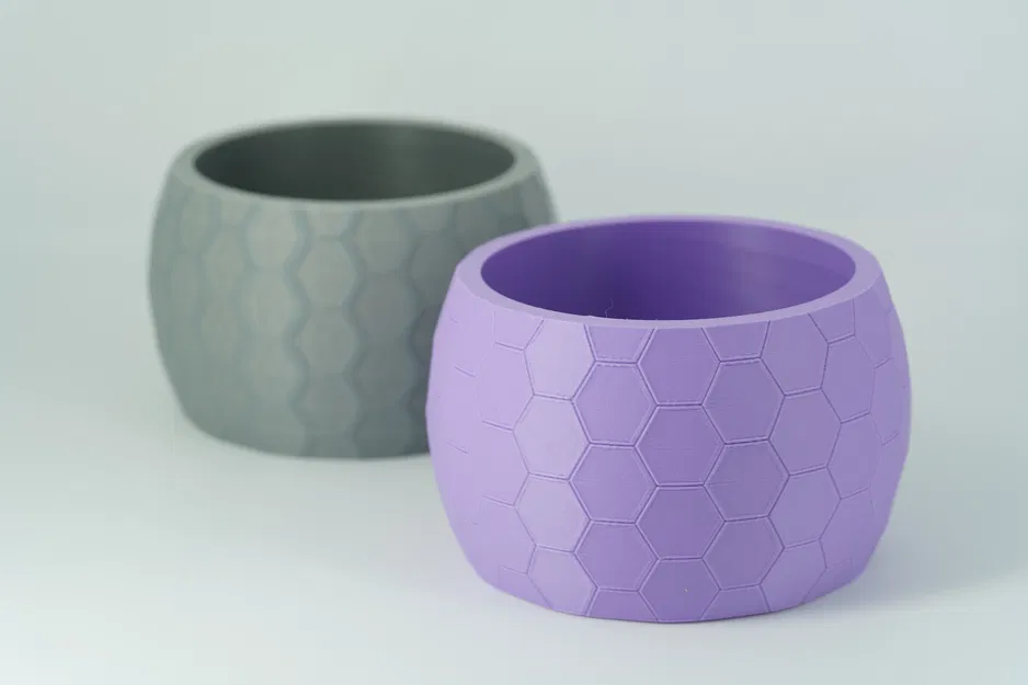 Chậu Cây Tổ Ong – Chậu Sen Đá & Bình Hoa Họa Tiết Lục Giác Hiện Đại - Image 1