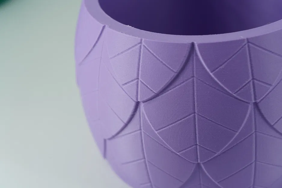 Chậu Trồng Cây Họa Tiết Vảy Lá – Chậu Hoa Trang Trí Phong Cách Thực Vật - Image 6