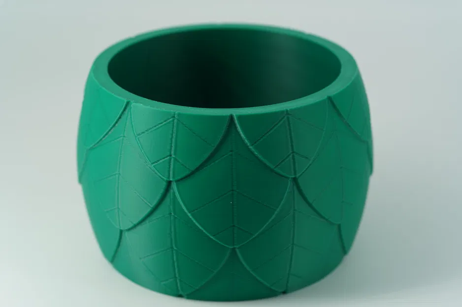 Chậu Trồng Cây Họa Tiết Vảy Lá – Chậu Hoa Trang Trí Phong Cách Thực Vật - Image 9