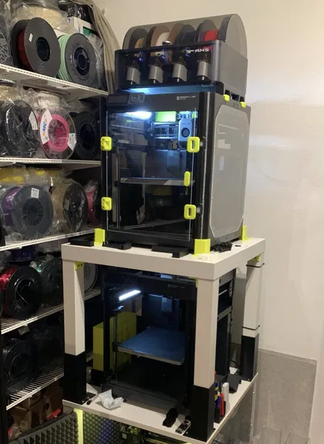 Bộ đôn chân bàn Ikea LACK cho máy in BambuLab - Image 1