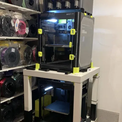 Bộ đôn chân bàn Ikea LACK cho máy in BambuLab