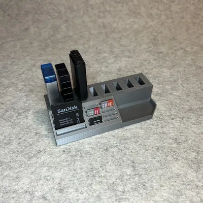 Khay 3D tiện ích đựng USB, thẻ nhớ SD và MicroSD cực gọn gàng