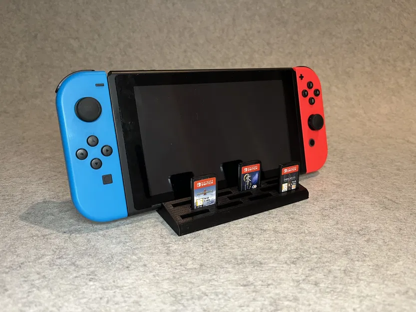 Đế dựng Nintendo Switch và khay đựng 11 băng game tiện lợi - Image 1