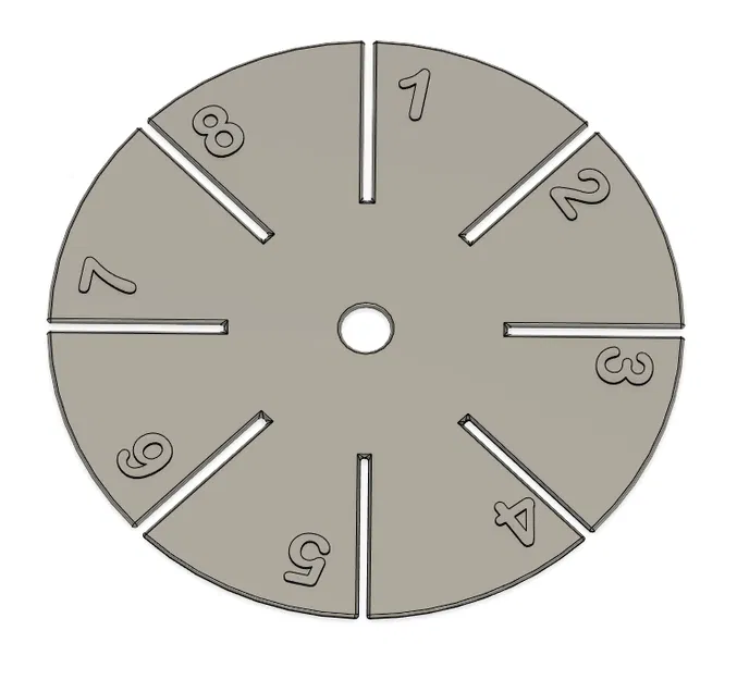 Đĩa tết vòng tay Kumihimo (Kumihimo Friendship Bracelet Disk) - Image 1