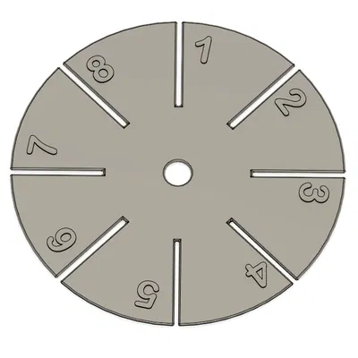 Đĩa tết vòng tay Kumihimo (Kumihimo Friendship Bracelet Disk)