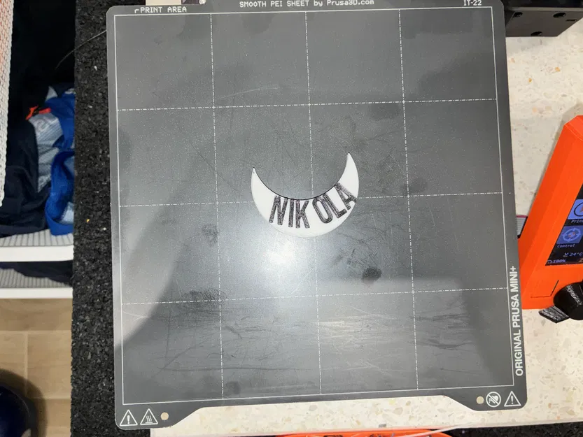 Móc khóa hình trăng khuyết Nikola - Thẻ tên cá nhân hóa & Móc treo túi (In không support) - Image 3