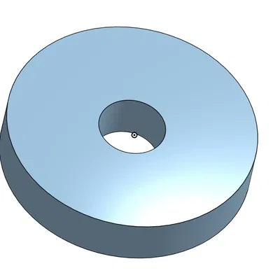 Miếng đệm giá đỡ bàn in (Bed Mount Spacer) cho giảm chấn silicone - Voron 0.1 / 0.2