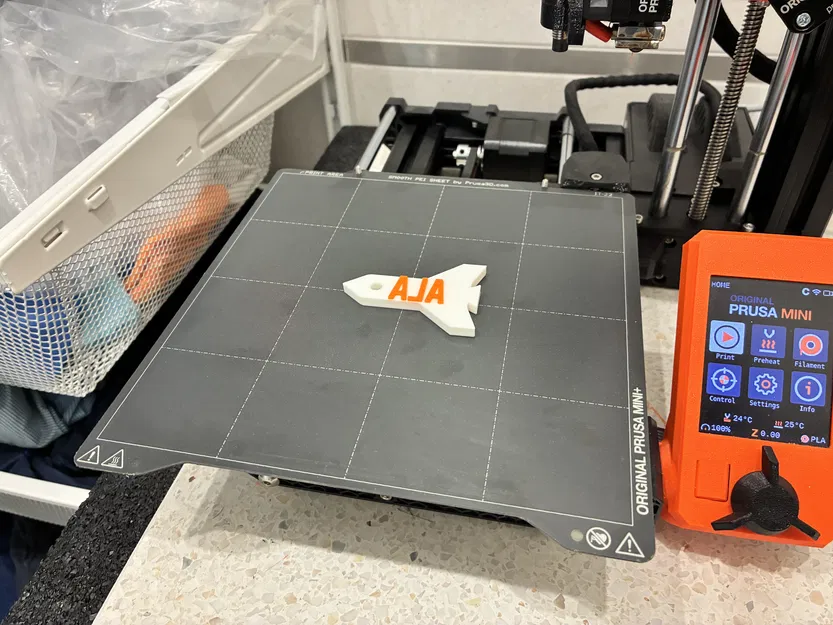 Móc Khóa Tên Lửa Ala - Móc Khóa Cá Nhân Hóa (Đã thử nghiệm trên Prusa Mini, Không cần Support) - Image 1