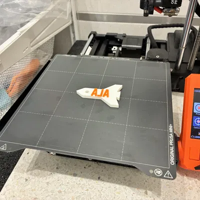 Móc Khóa Tên Lửa Ala - Móc Khóa Cá Nhân Hóa (Đã thử nghiệm trên Prusa Mini, Không cần Support)