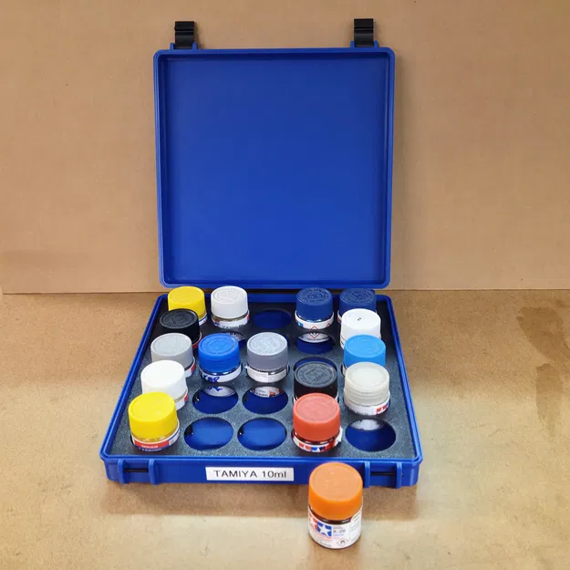Hộp đựng sơn Tamiya loại bền (lọ 10ml) - Image 1
