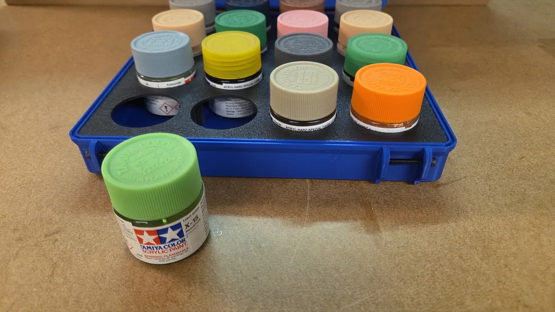 Hộp đựng sơn Tamiya siêu bền (cho chai 23ml) - Image 3