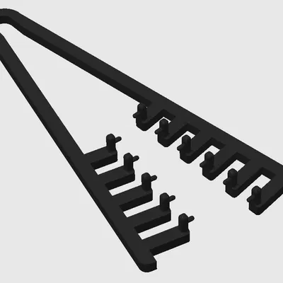 Lược Tạo Kiểu French Crop – Dụng Cụ Barber Chuyên Nghiệp | File 3D STL & 3MF