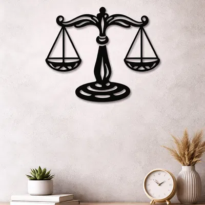 Tranh treo tường cung hoàng đạo Thiên Bình (Libra Zodiac Wall Art)