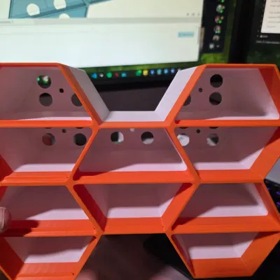 Gara đỗ xe dạng tổ ong (Honeycomb Cars Garage) - nhiều kiểu lắp ghép