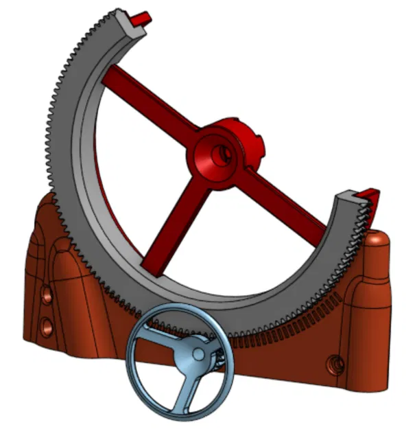 Bánh răng điều chỉnh độ cao Hadley Neumo - Image 2