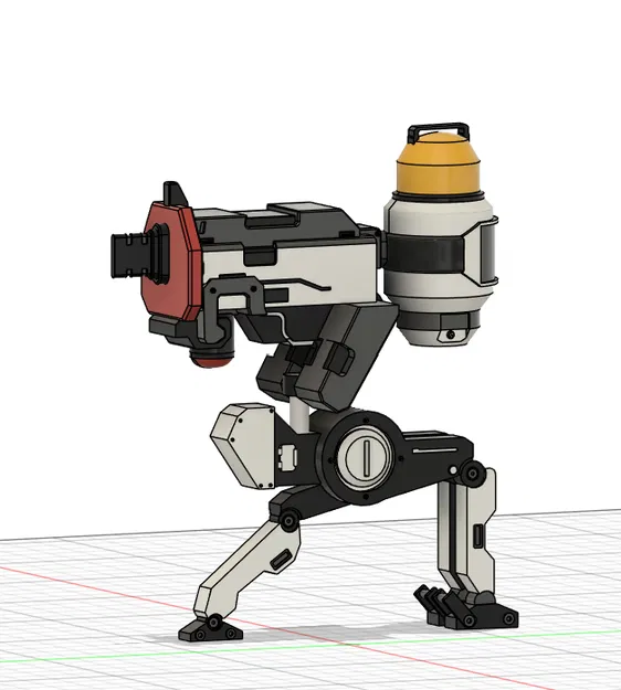 Mô hình KJ Turret in 3D từ game Valorant siêu chi tiết - Image 1