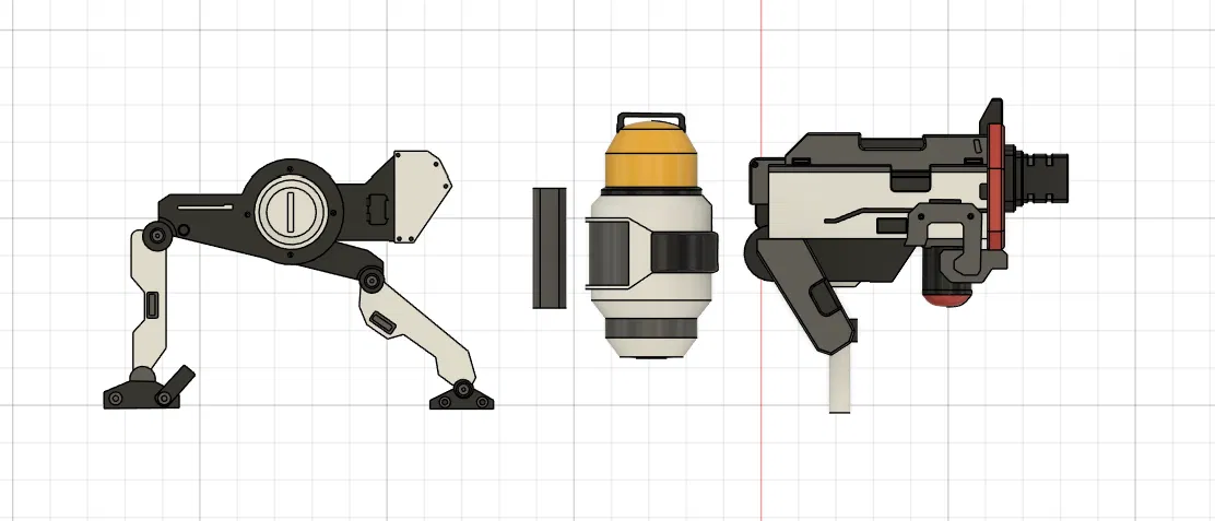 Mô hình KJ Turret in 3D từ game Valorant siêu chi tiết - Image 2