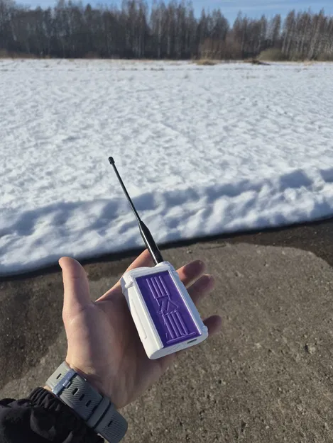 Case 18650 cho thiết bị Meshtastic - Thiết kế bền bỉ, gọn nhẹ - Image 1